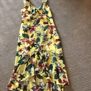 Guess Vibrant Floral Sleeveless Dress